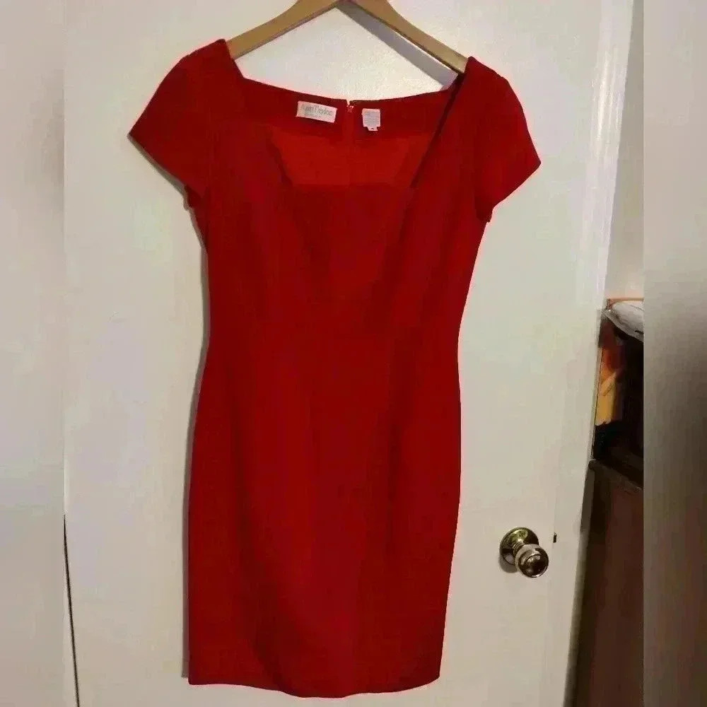 Silk Red Dress